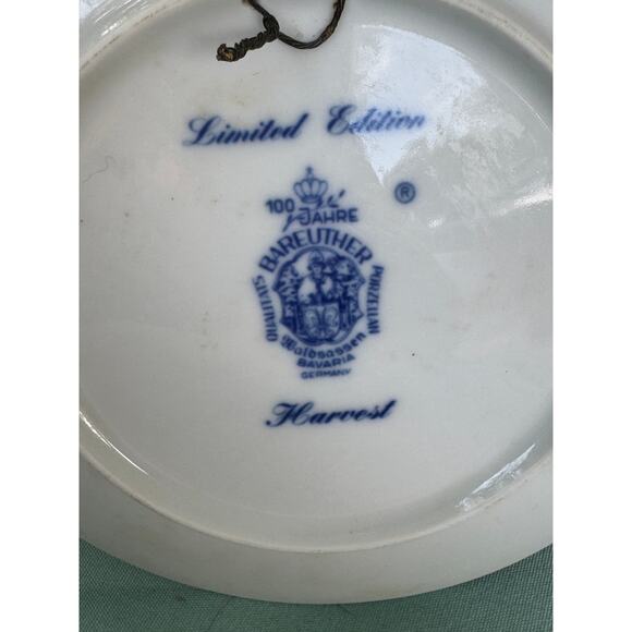 Bareuther Bavaria Thanksgiving Plate - Picture 2 of 3